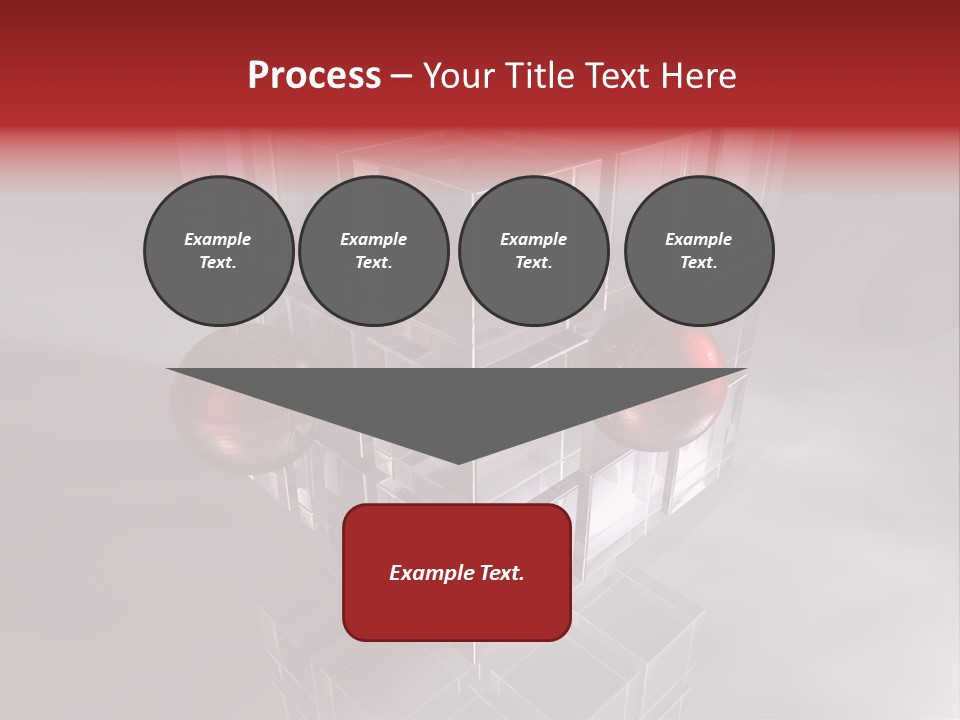 Stream Teamwork Zentrum PowerPoint Template
