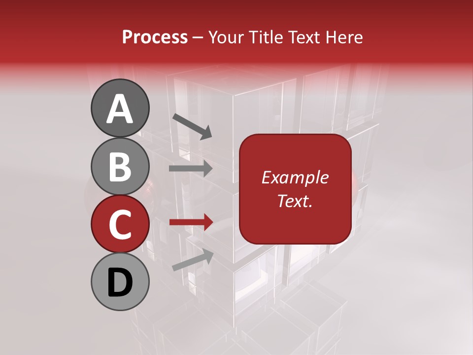 Stream Teamwork Zentrum PowerPoint Template