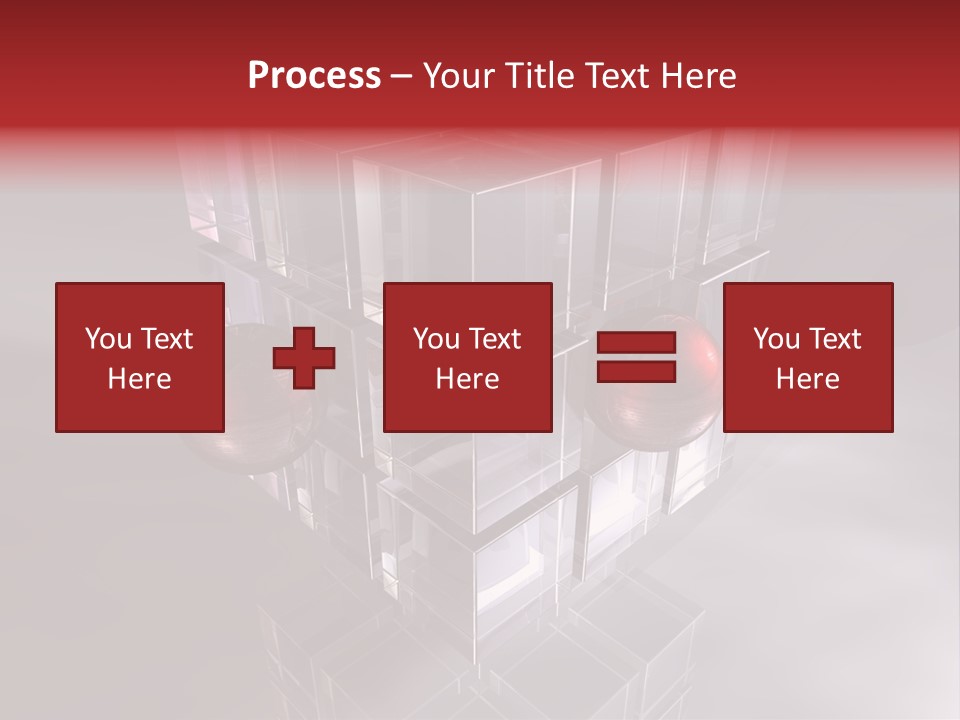 Stream Teamwork Zentrum PowerPoint Template