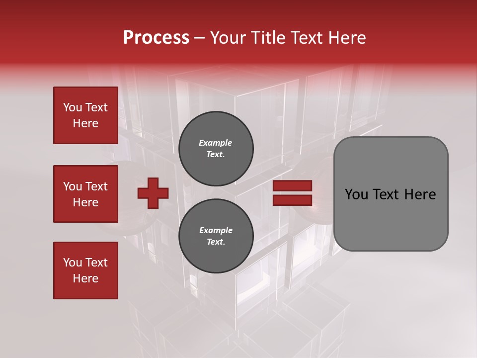 Stream Teamwork Zentrum PowerPoint Template