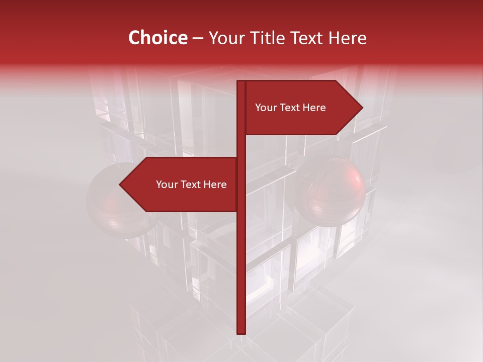 Stream Teamwork Zentrum PowerPoint Template