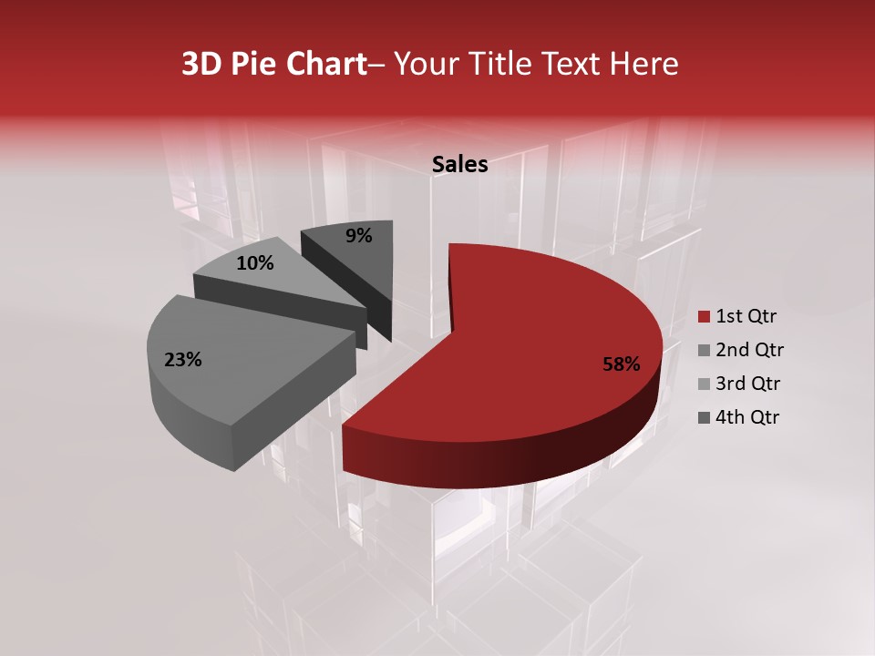 Stream Teamwork Zentrum PowerPoint Template