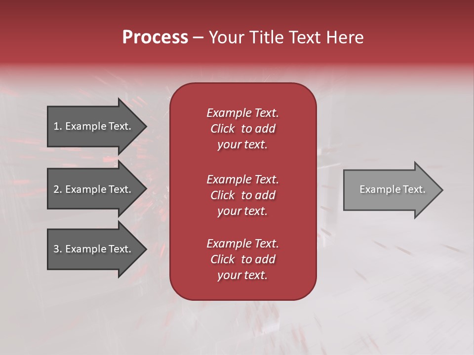Mittelpunkt Teamwork Globalisierung PowerPoint Template