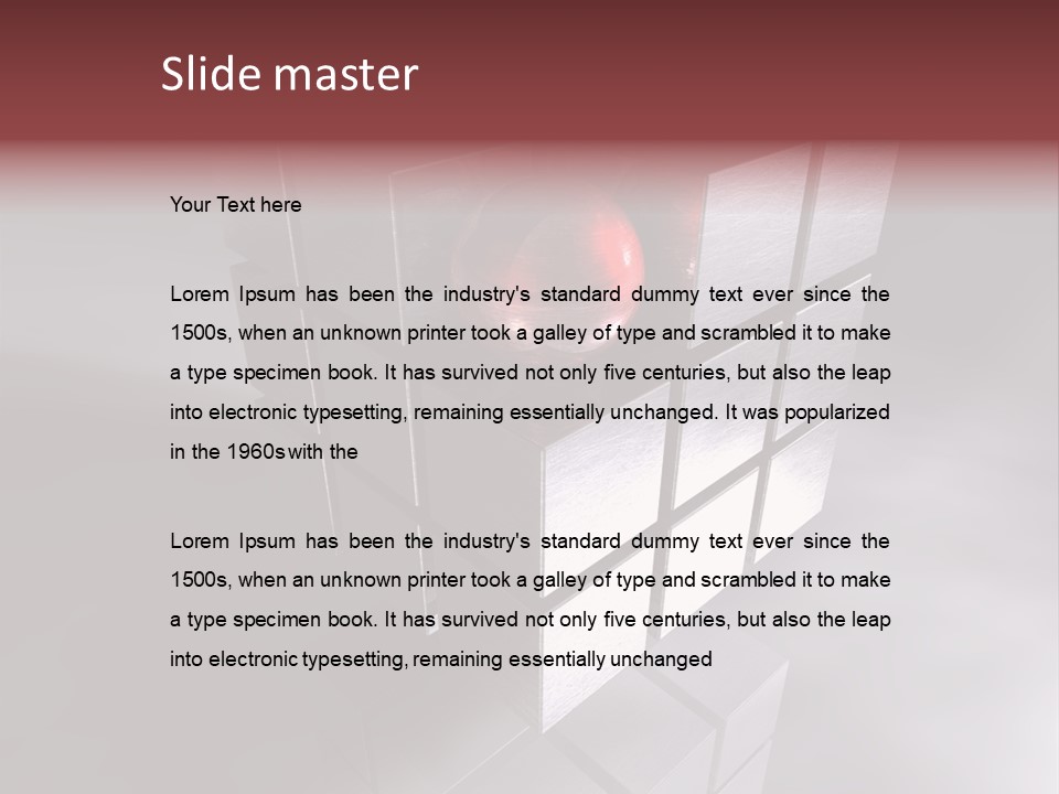 Hintergrund Element Konstruieren PowerPoint Template