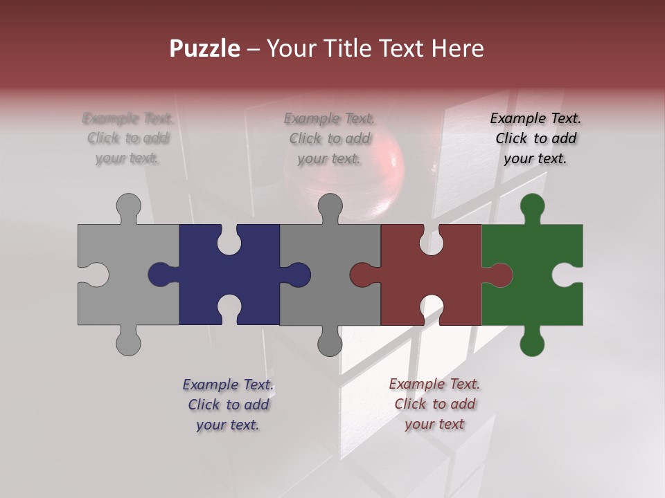 Hintergrund Element Konstruieren PowerPoint Template