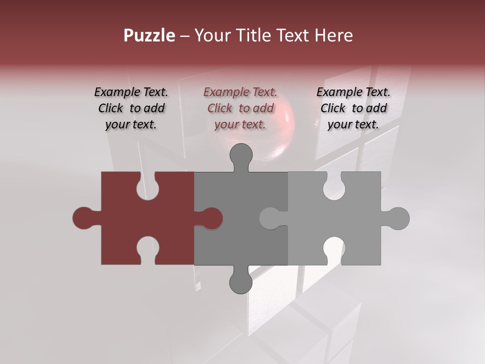 Hintergrund Element Konstruieren PowerPoint Template