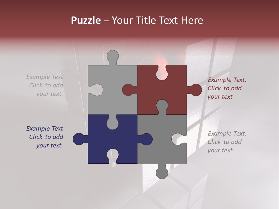 Hintergrund Element Konstruieren PowerPoint Template