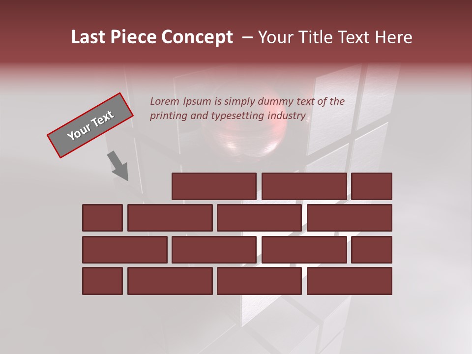 Hintergrund Element Konstruieren PowerPoint Template