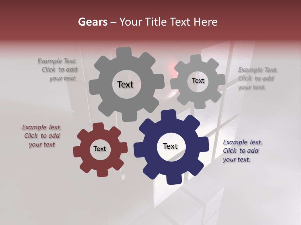 Hintergrund Element Konstruieren PowerPoint Template