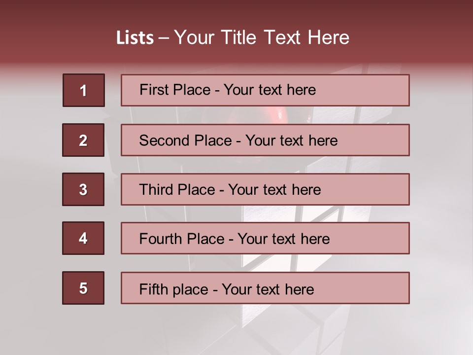 Hintergrund Element Konstruieren PowerPoint Template