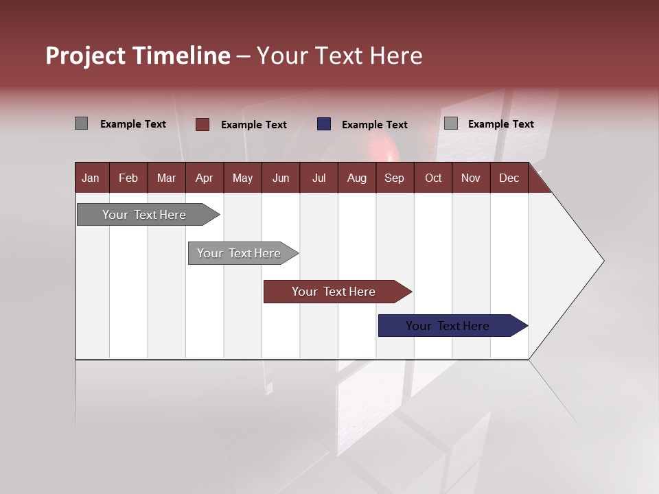 Hintergrund Element Konstruieren PowerPoint Template