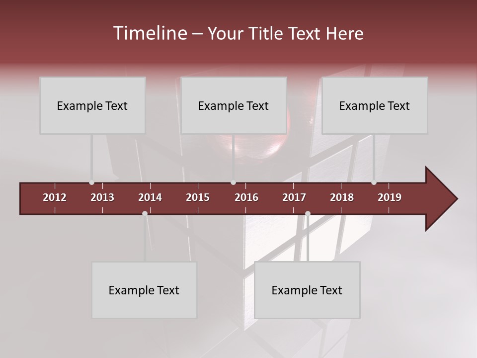Hintergrund Element Konstruieren PowerPoint Template