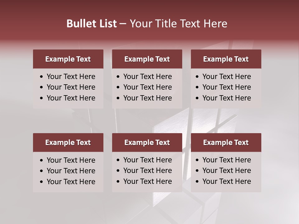 Hintergrund Element Konstruieren PowerPoint Template