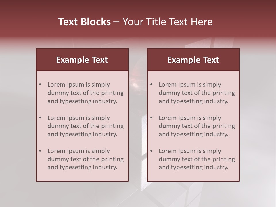 Hintergrund Element Konstruieren PowerPoint Template