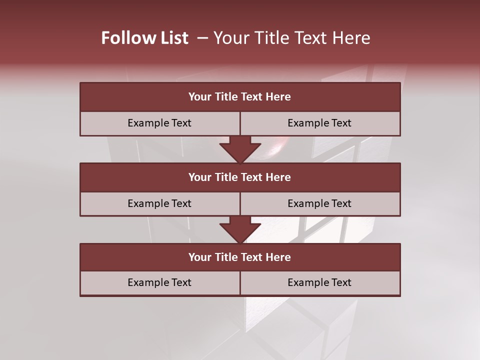 Hintergrund Element Konstruieren PowerPoint Template