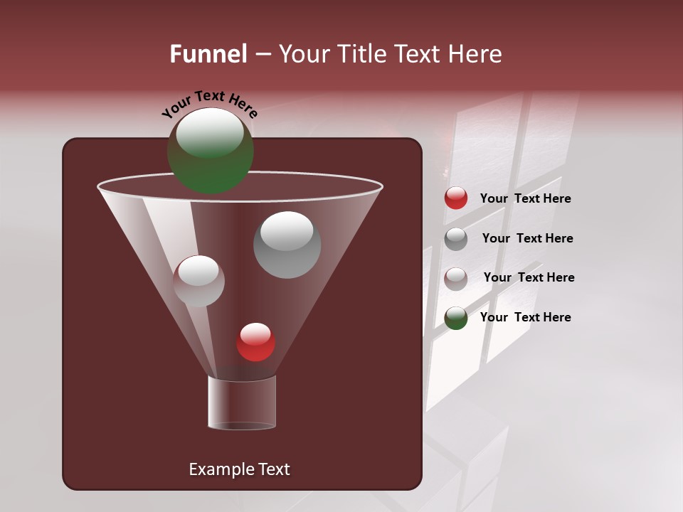 Hintergrund Element Konstruieren PowerPoint Template