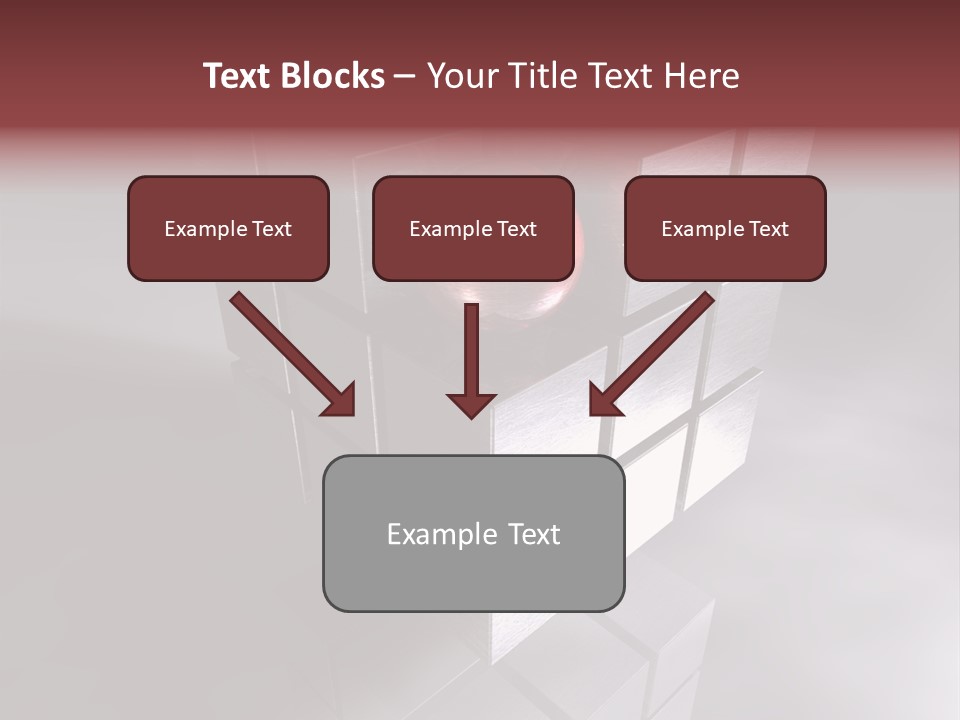Hintergrund Element Konstruieren PowerPoint Template
