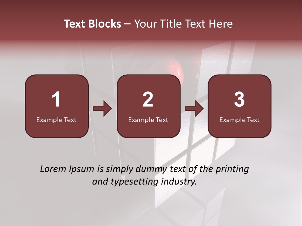 Hintergrund Element Konstruieren PowerPoint Template
