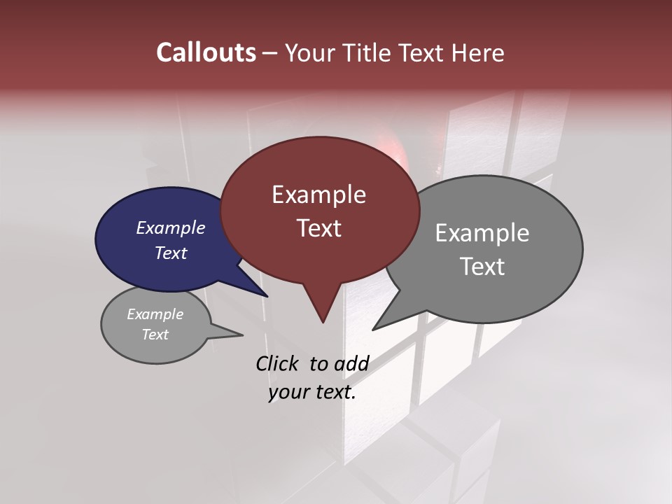Hintergrund Element Konstruieren PowerPoint Template