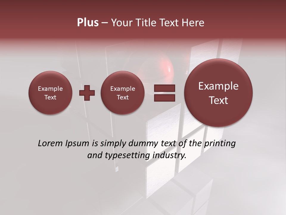 Hintergrund Element Konstruieren PowerPoint Template