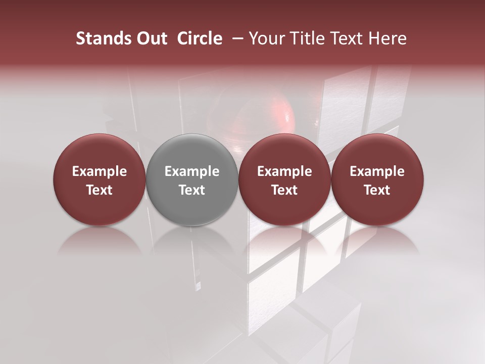 Hintergrund Element Konstruieren PowerPoint Template