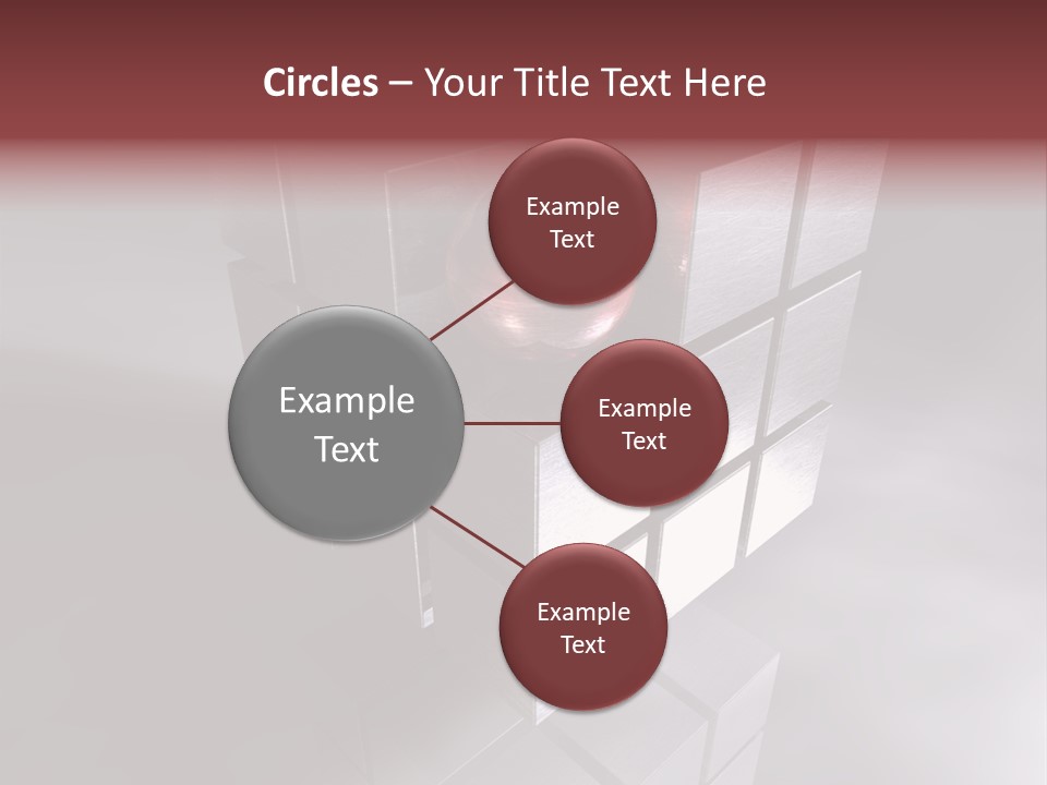 Hintergrund Element Konstruieren PowerPoint Template