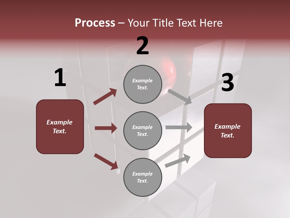Hintergrund Element Konstruieren PowerPoint Template