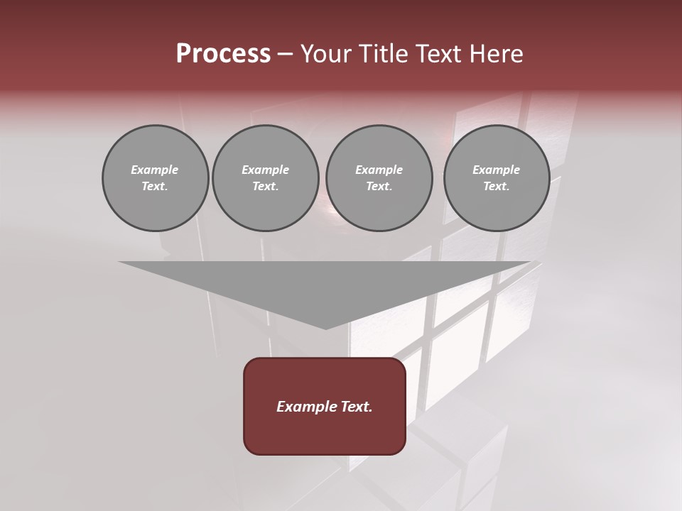 Hintergrund Element Konstruieren PowerPoint Template