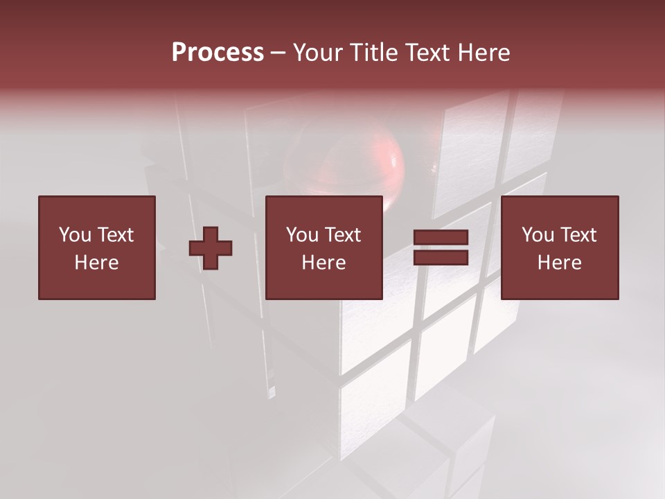 Hintergrund Element Konstruieren PowerPoint Template