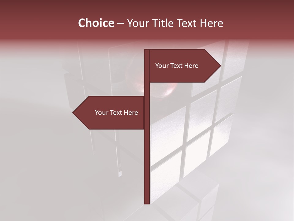 Hintergrund Element Konstruieren PowerPoint Template