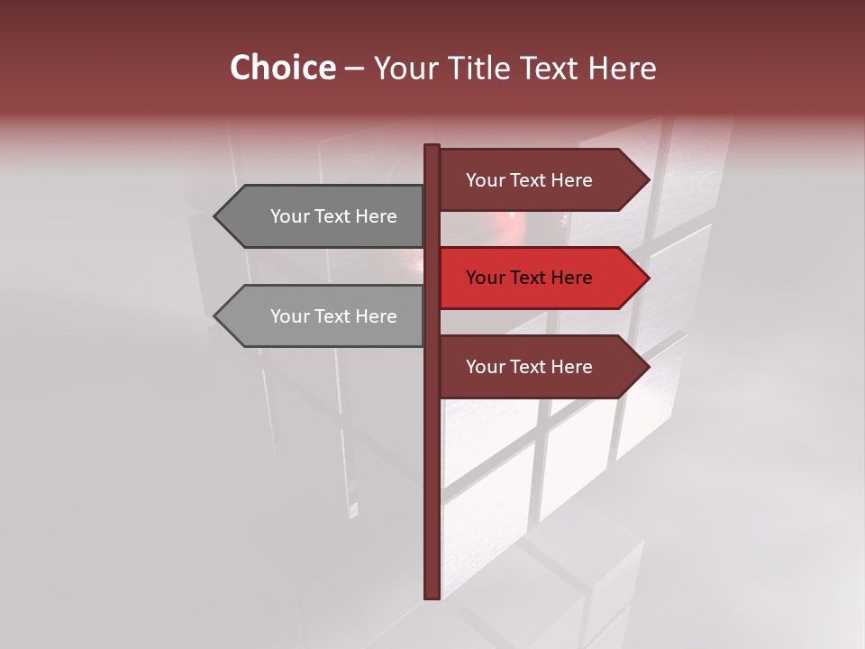 Hintergrund Element Konstruieren PowerPoint Template