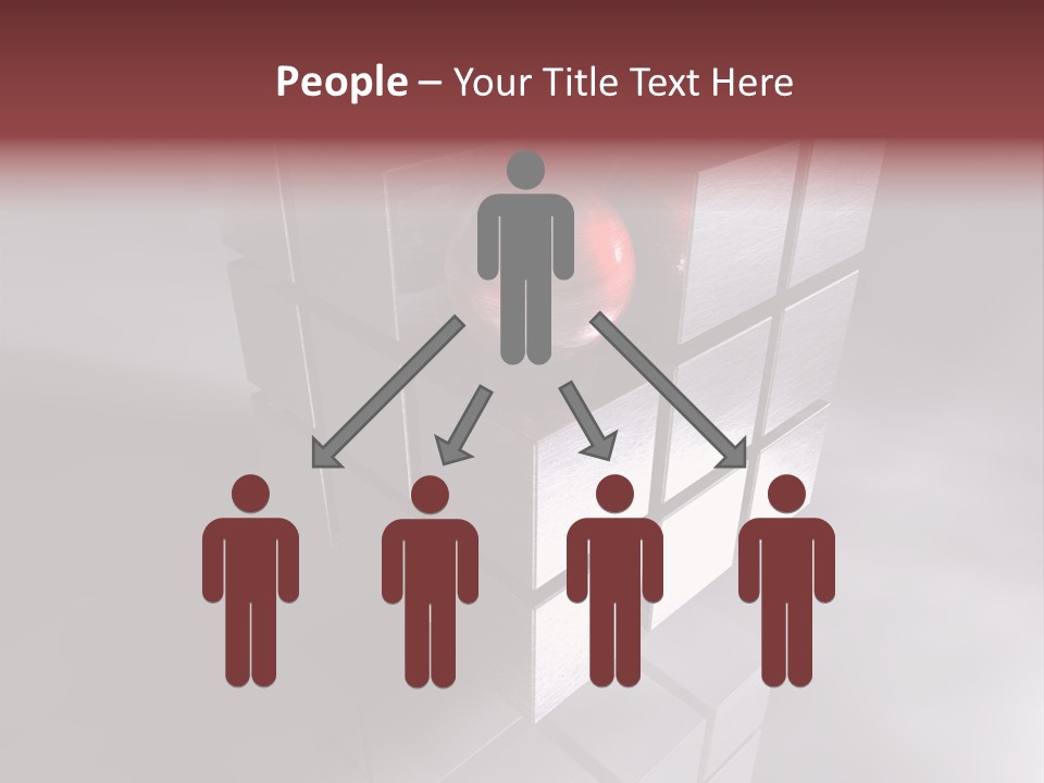 Hintergrund Element Konstruieren PowerPoint Template