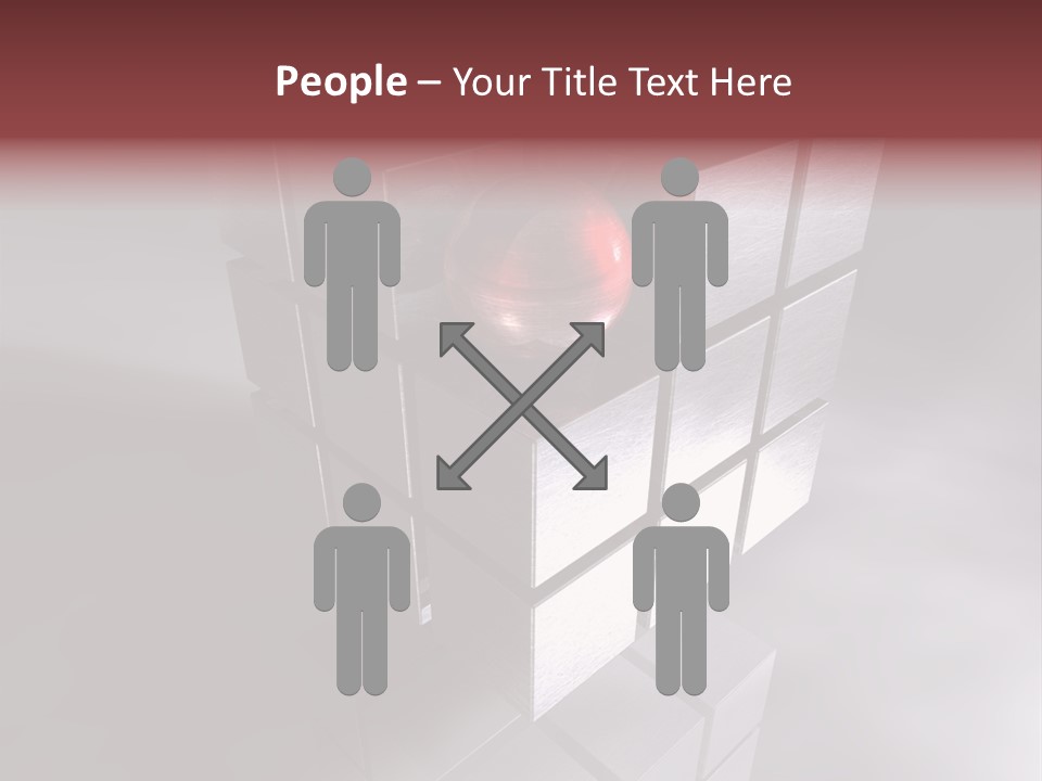 Hintergrund Element Konstruieren PowerPoint Template