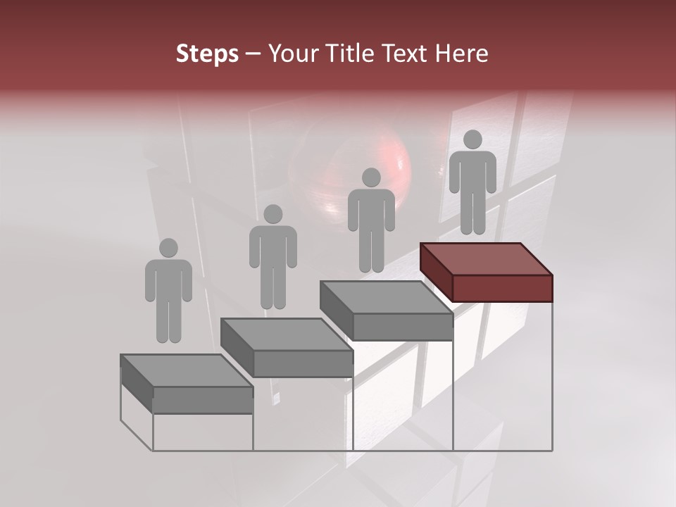 Hintergrund Element Konstruieren PowerPoint Template