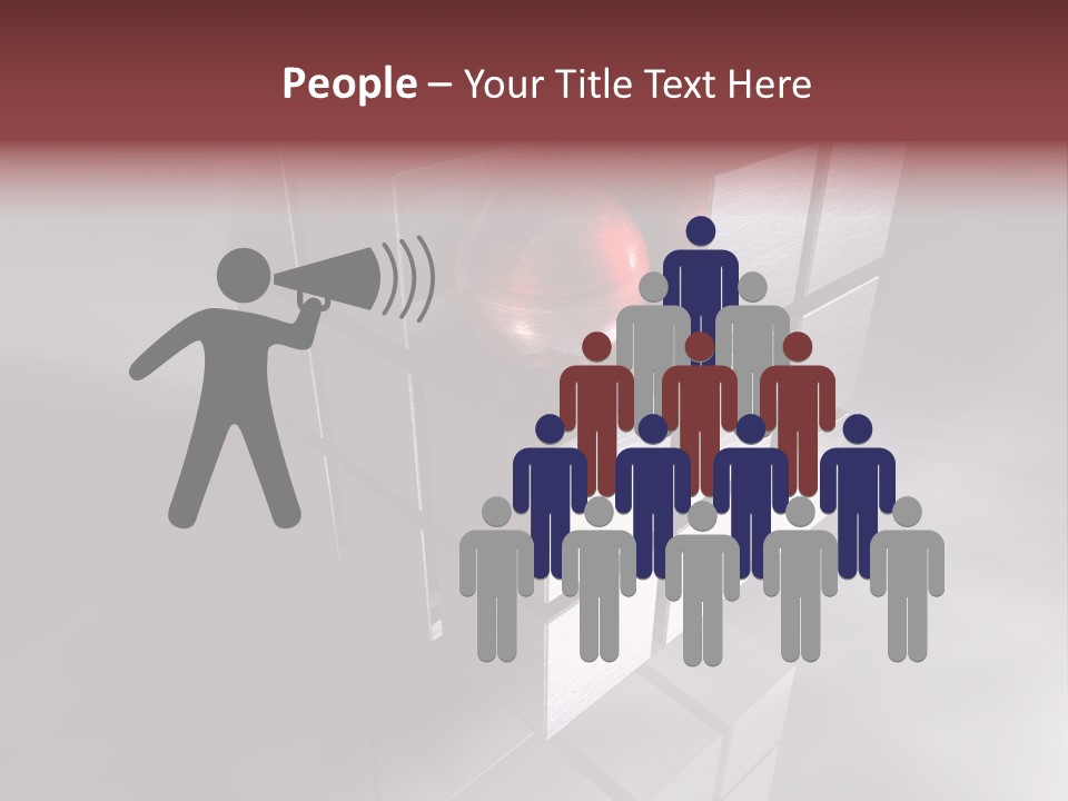 Hintergrund Element Konstruieren PowerPoint Template