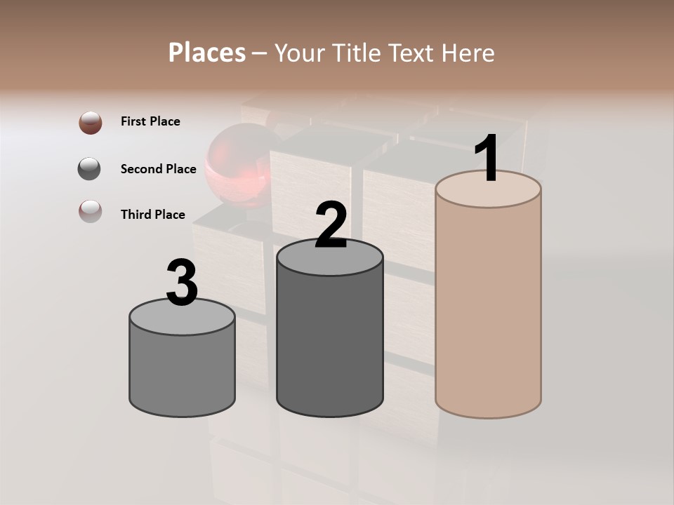 Puzzle Bauen Baustein PowerPoint Template