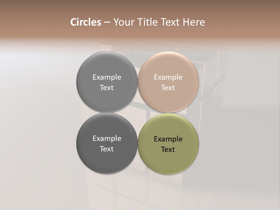 Puzzle Bauen Baustein PowerPoint Template