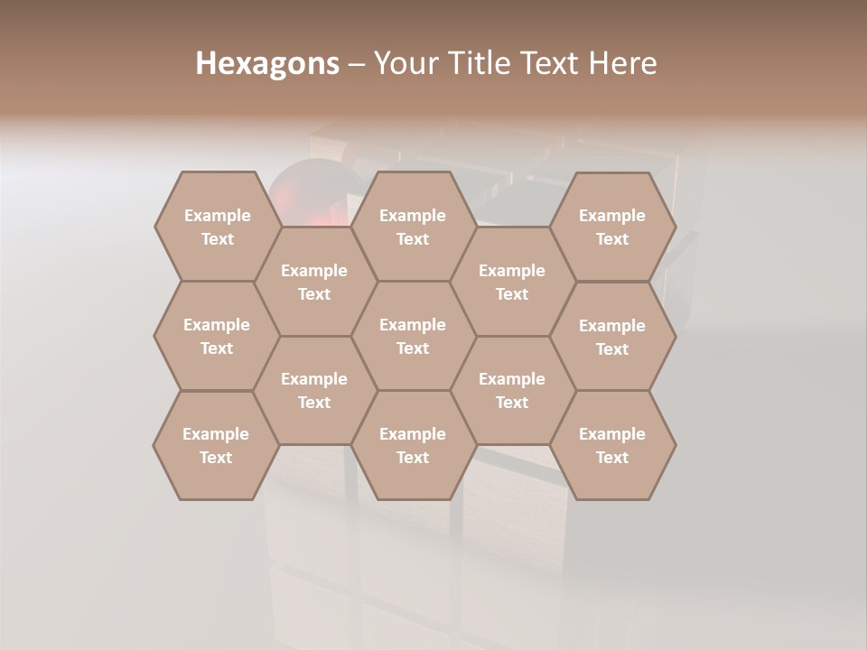 Puzzle Bauen Baustein PowerPoint Template