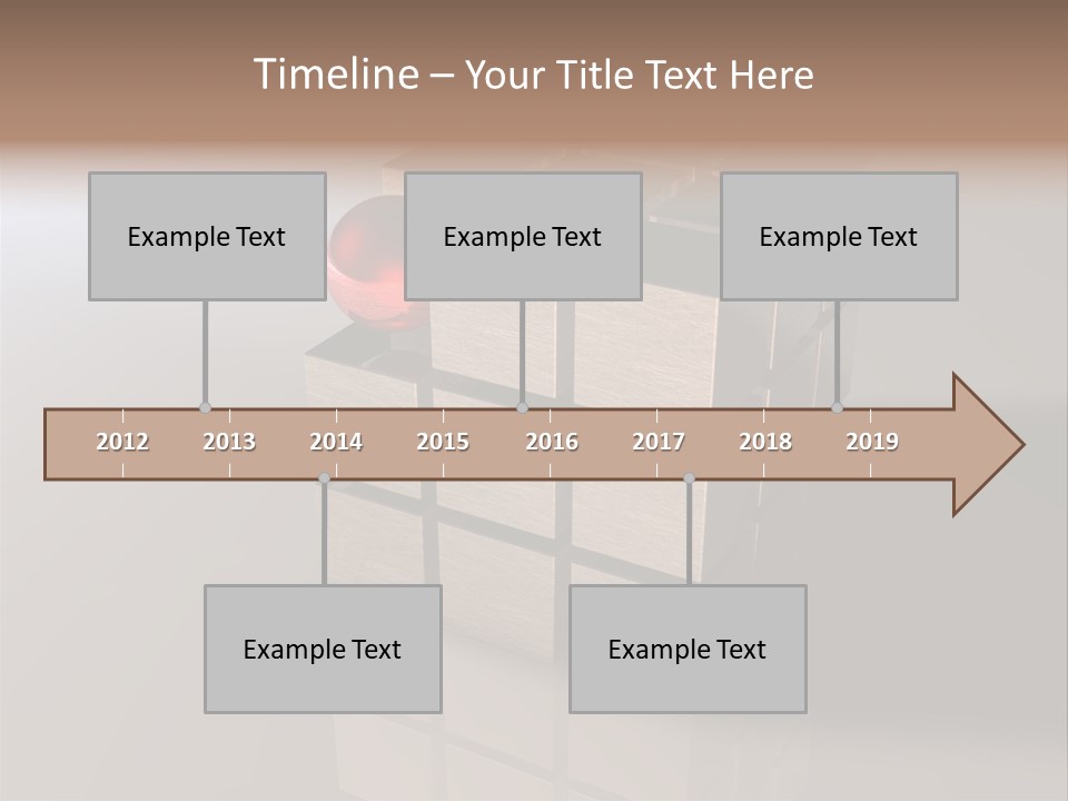 Puzzle Bauen Baustein PowerPoint Template