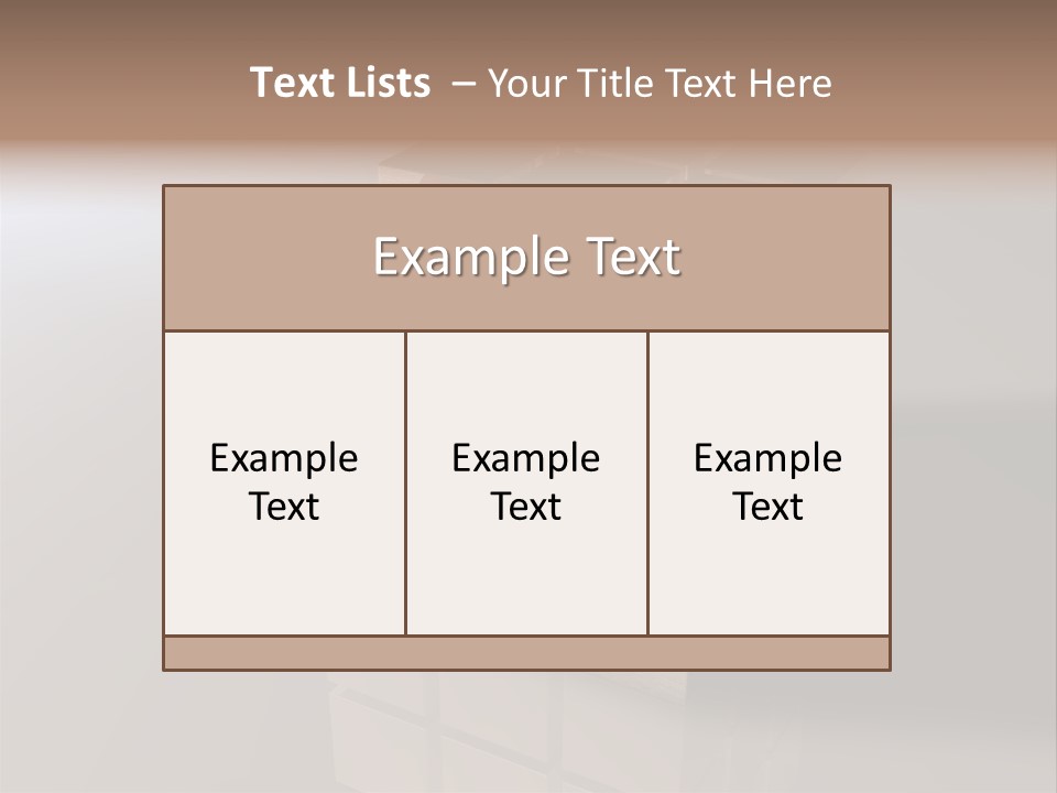 Puzzle Bauen Baustein PowerPoint Template