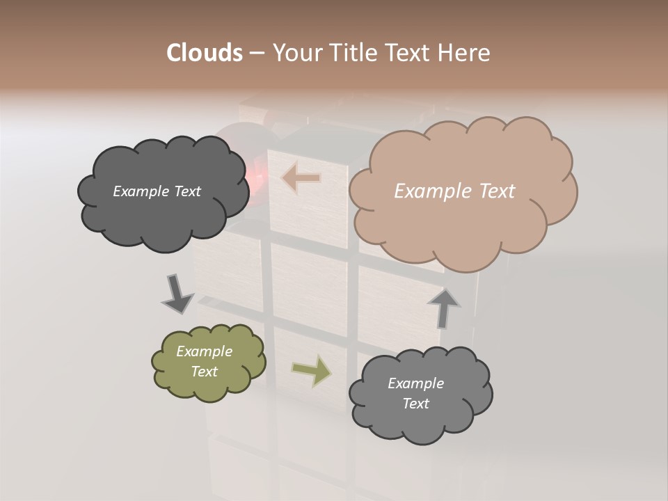 Puzzle Bauen Baustein PowerPoint Template