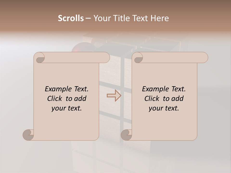 Puzzle Bauen Baustein PowerPoint Template