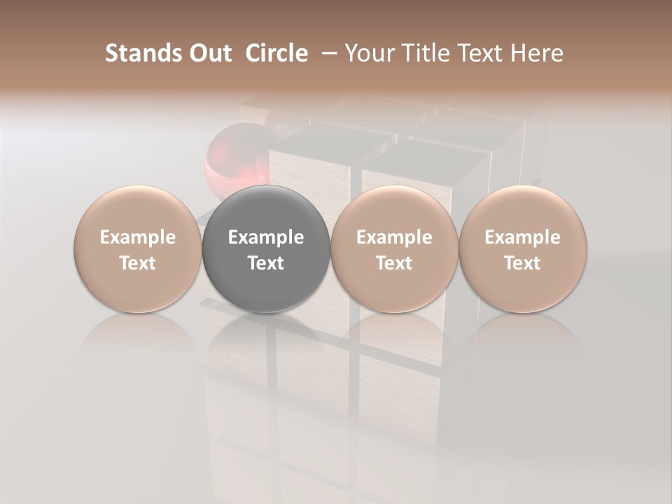 Puzzle Bauen Baustein PowerPoint Template