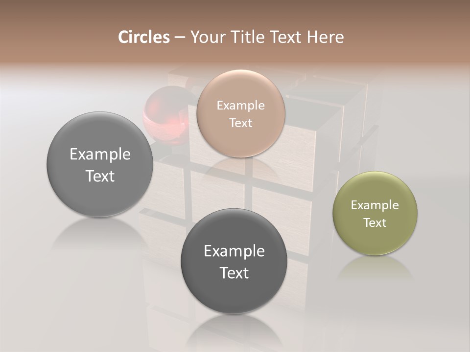 Puzzle Bauen Baustein PowerPoint Template