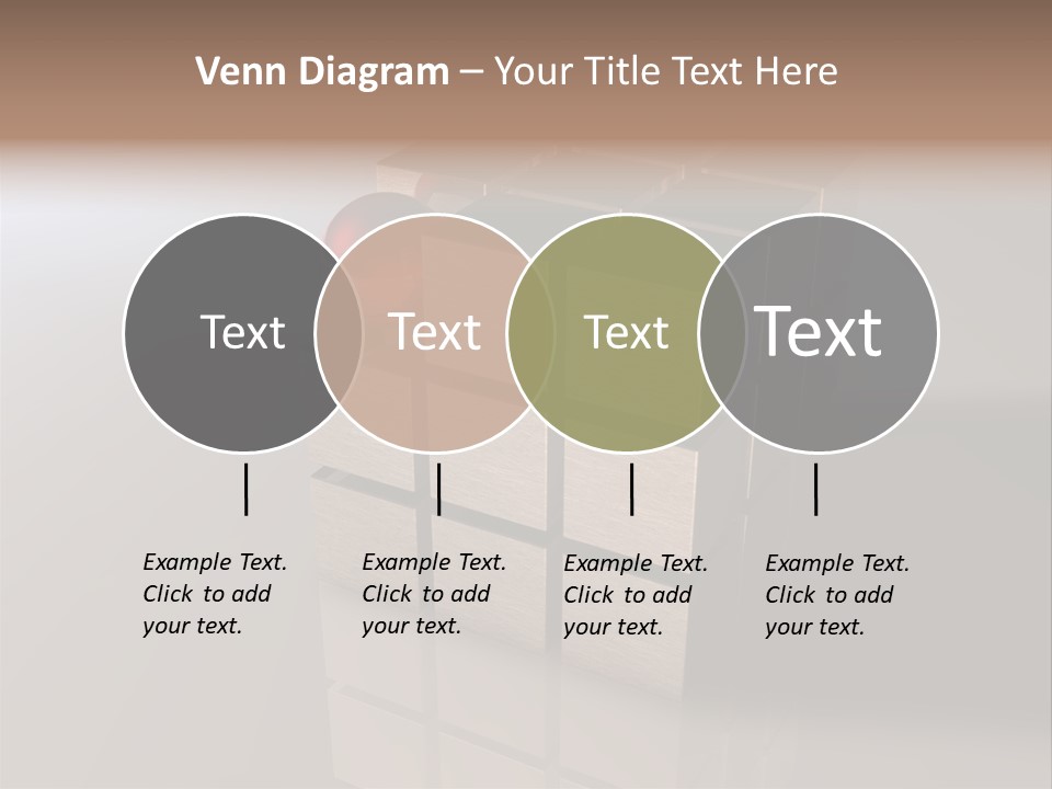 Puzzle Bauen Baustein PowerPoint Template
