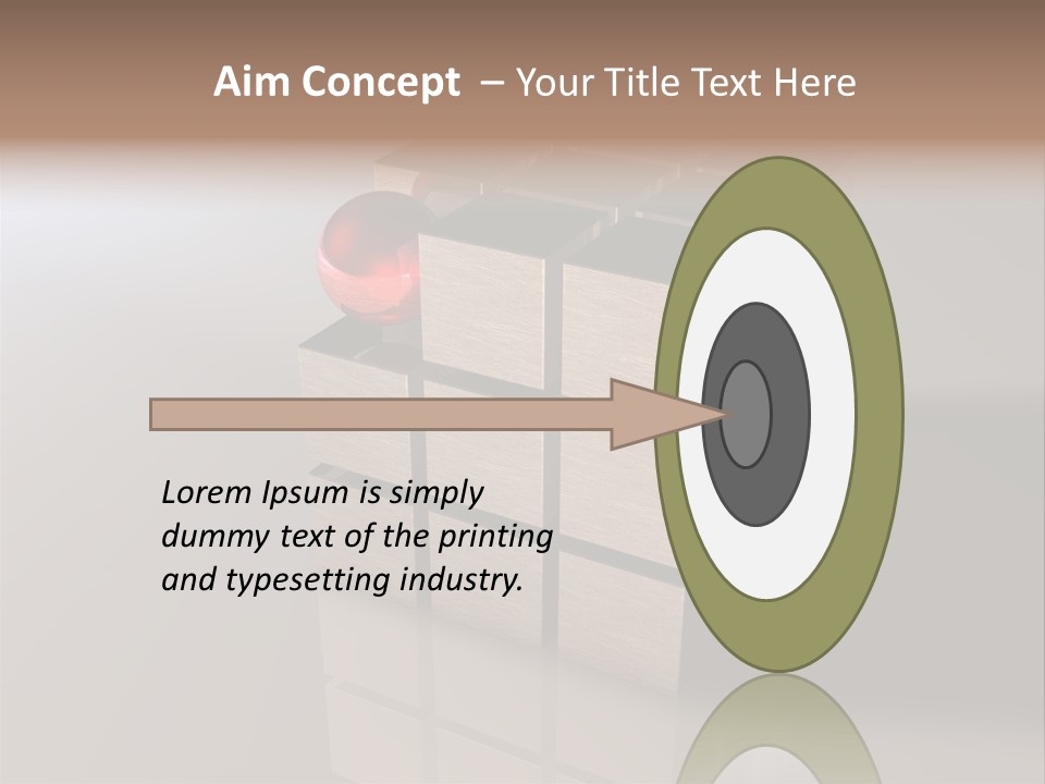 Puzzle Bauen Baustein PowerPoint Template