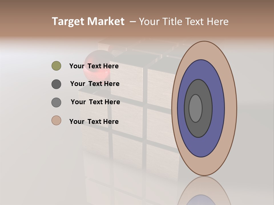 Puzzle Bauen Baustein PowerPoint Template