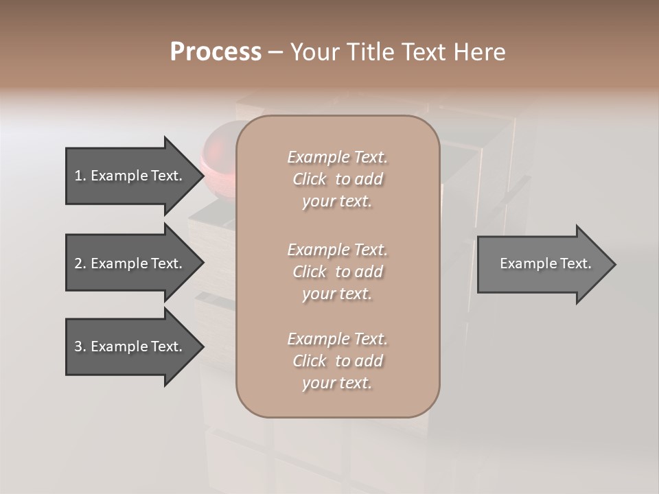 Puzzle Bauen Baustein PowerPoint Template
