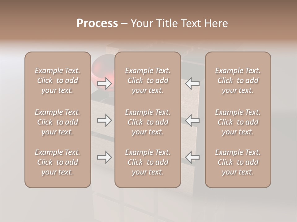 Puzzle Bauen Baustein PowerPoint Template