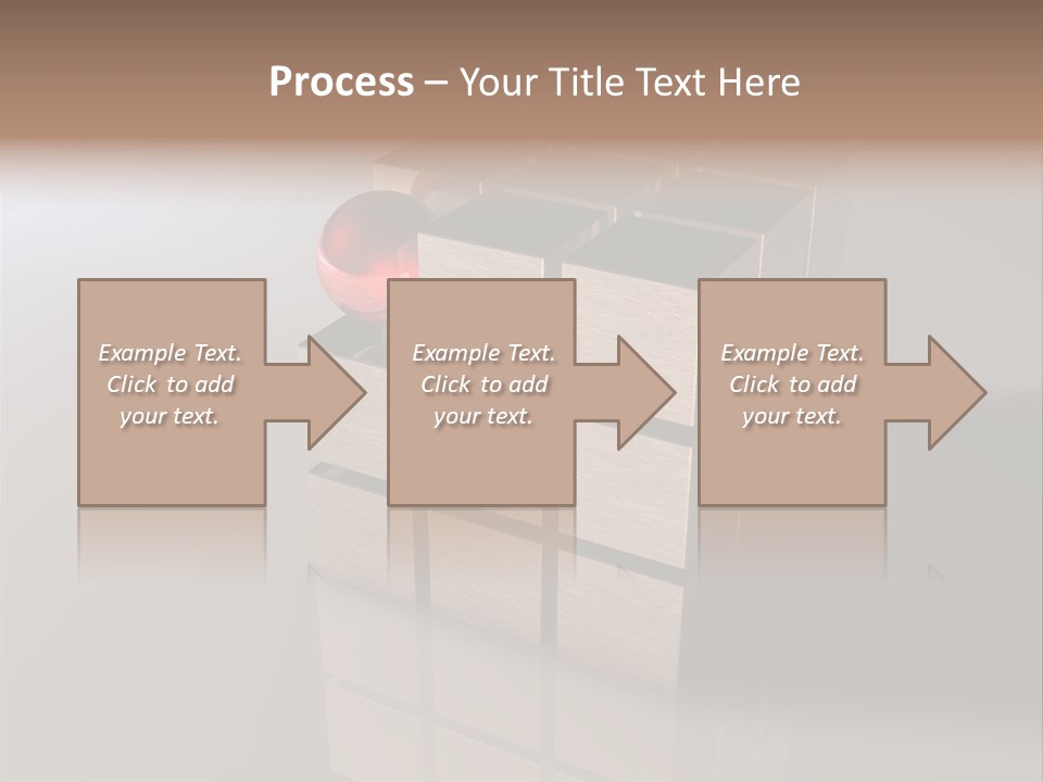 Puzzle Bauen Baustein PowerPoint Template
